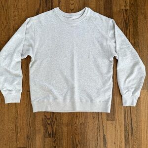 Hollister Light Gray Crewneck Top